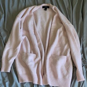 Pink cardigan